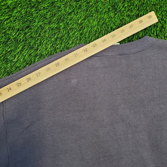 Vintage 1996 Denver Broncos Sweatshirt Medium 22x25 Sun-Faded - Picture 3 of 16